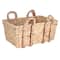 Household Essentials Wicker Storage Basket with Handles